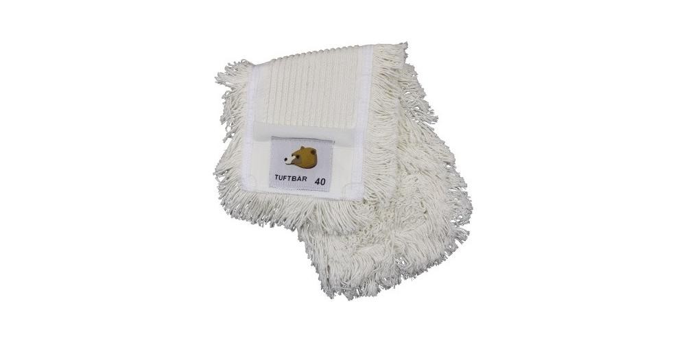 Нейтральная посуда Wischmopp Tuftbär 15 x 44 см (В x Г) 50 % Баумволле, 50 % полиэстер...