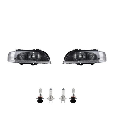 Scheinwerfer Set passend für BMW 5er E39 11/95-08/00 mit H7 HB3 Links & Rechts