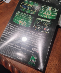 TROY AIKMAN FOOTBALL Atari Jaguar Cart RESEALED & LIGHTLY DAMAGED - Grade B