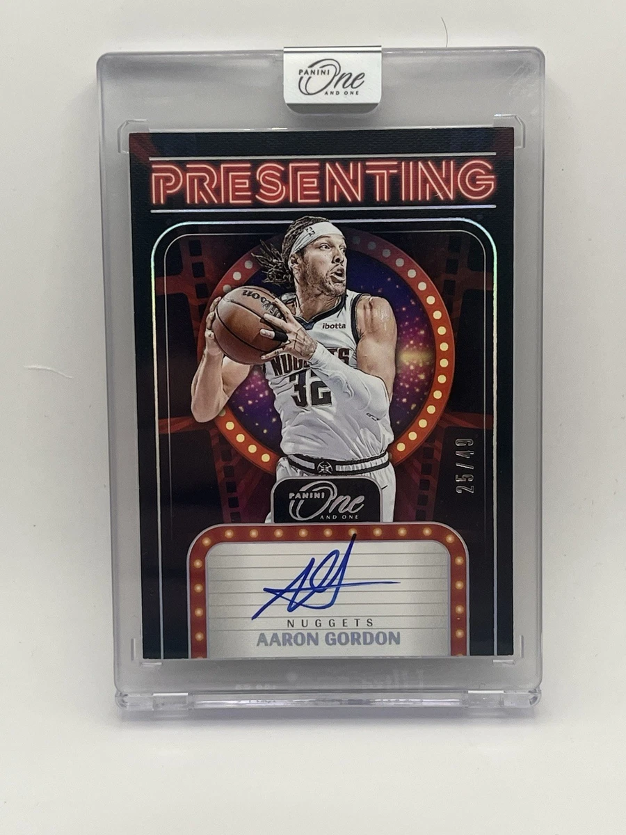 Panini Aaron Gordon Basketball Sports Trading Card Singles for