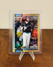 2026 Topps Series 1 Gold Rainbow Foil Troy Johnston Rookie /50