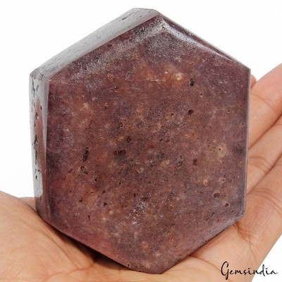 720 gram Huge Red Ruby Untreated Hexagon Cut Rough Earth-Mined Loose Gemstone