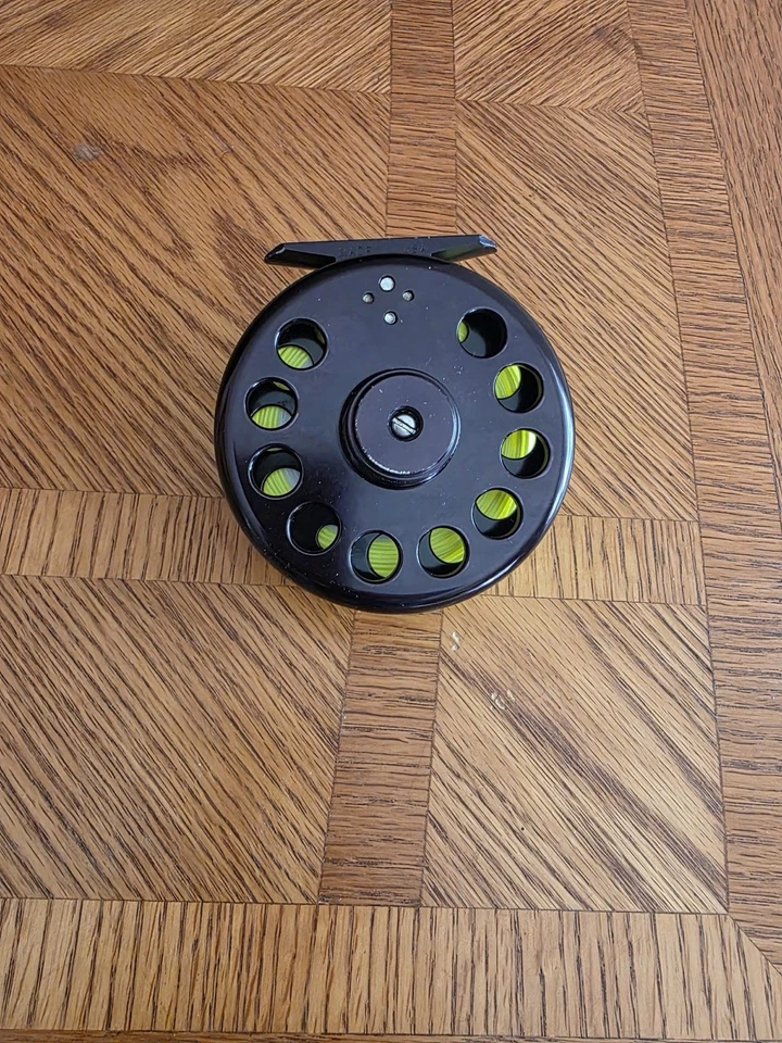 Carretel Old Florida #4 Fly e carretel extra com linha WF8F. Feito nos EUA - Imagem 3 de 4