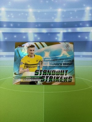 2018-19 Topps Finest UCL Standout Strikers Marco Reus Gold /50 Borussia Dortmund