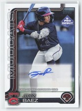 2025 Topps Pro Debut #PD-91 Juan Baez Base Autographs