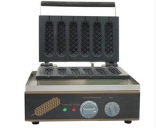 GOOD 220v FY-119 Electric French Hot Dog Lolly Waffle Maker Machine Baker Iron #