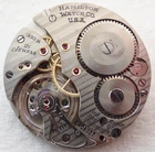 ANTIQUE 16s HAMILTON GRADE 992B 21 JEWEL 21j RAILROAD RR POCKET WATCH MOVEMENT