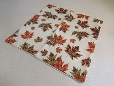 Ditmeer Full Maple Leaves Pillow Cover Zips 752771413793