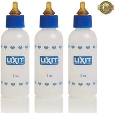 2oz Pet Nursing Bottle Set - Perfect for Kittens, Puppies  Small Animals