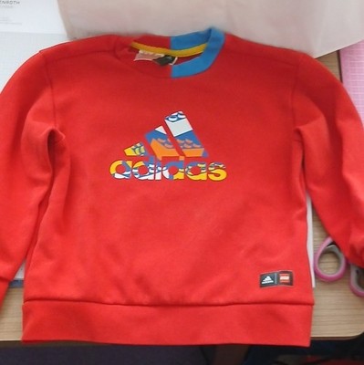 Adidas LEGO Sweatshirt Gr.104 Sehr guter Zustand.