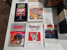 Atari 2600 Taiwan Light Sixer & Controllers Plus 30 Games w/ Manuals