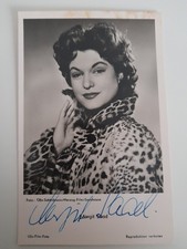 Super karta z autografem d. aktorka i reżyserka Margit Saad, odręcznie podpisana