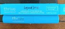 Thrive Causemetics Liquid Brow Lamination Lifting Brow Gel NIB New Clear 