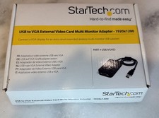 USB to VGA External Video Card Multi Monitor Adapter Model USB2VGAE3 .