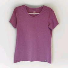 REI Co Op purple short sleeve athletic shirt M 