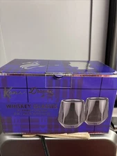 Ken X Dragon Glassware Whiskey Glasses The Barbie Collection *NEW* Set of Two