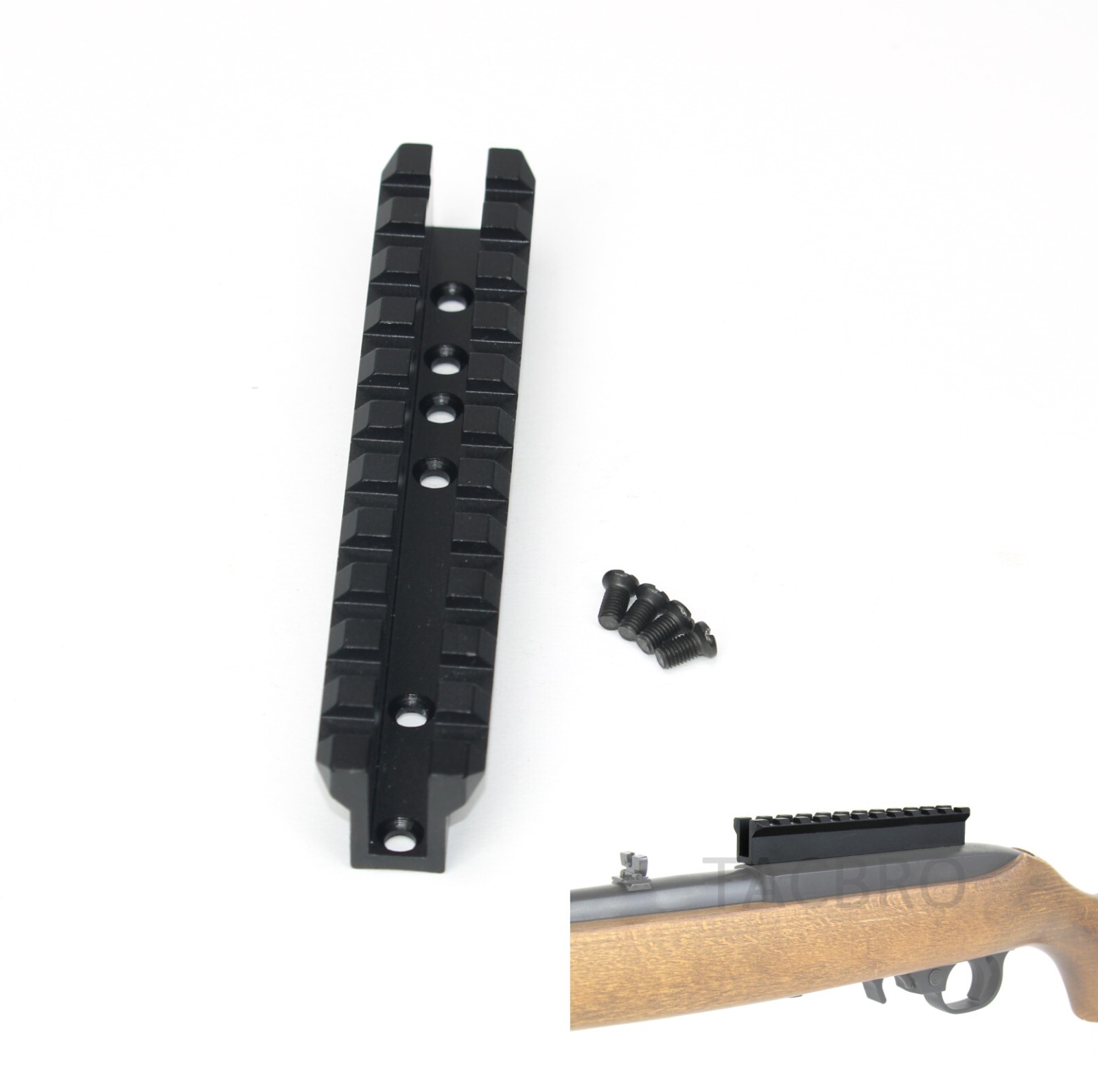 CCOP 1" Scope Rings - Medium Height, Steel, Dovetail Mount For .22 Air Guns
