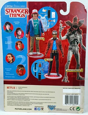 McFarlane Toys Netflix STRANGER THINGS Dustin Action Figure BNIP