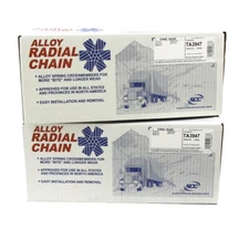 Security Chain Company TA3947 Alloy Radial Tire Traction Chain (Pair) -
