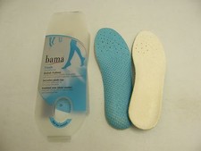 BAMA Barefoot Footbed Cushioned Bamboo Frottee Washable Inserts, Size 43-45