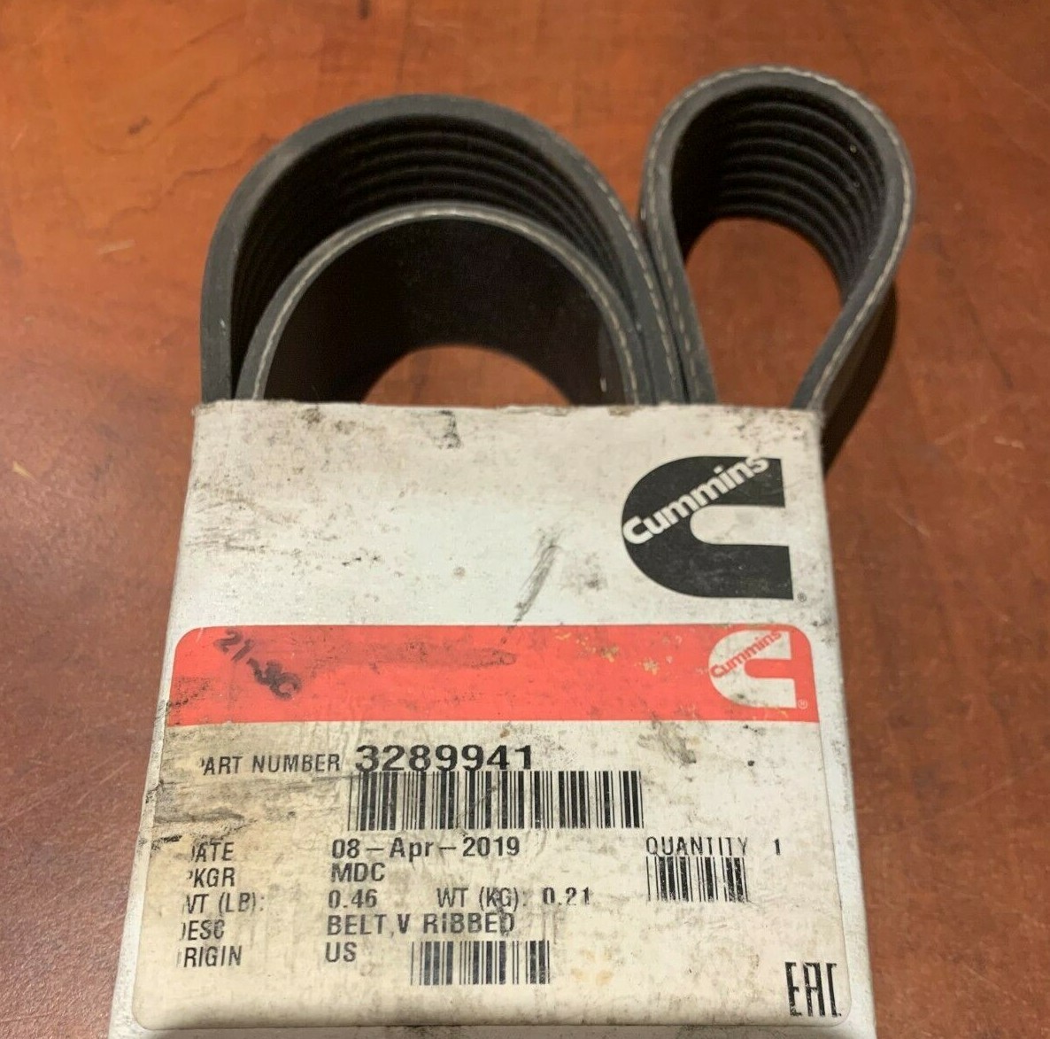 New Genuine OEM Cummins V Ribbed Belt | P/N: 3289941 | eBay