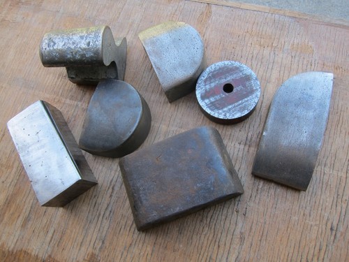 18 LBS VINTAGE LOT OF AUTO BODY HAMMER /DOLLY HAND ANVIL (A_3 ) - Imagen 5 de 9