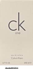 CK ONE 6.7 Oz 200 ML Calvin Klein Perfume for men EDT New in Box UNISEX COLOGNE