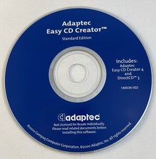 Adaptec Easy CD Creator 4 Standard Edition  Direct CD 3 Installation Disc Burn