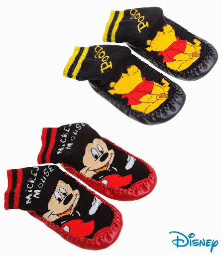 ✅DISNEY WINNIE THE POOH HAUSSOCKEN/HAUSSCHUHE / HÜTTENSCHUHE♥ GR31/34