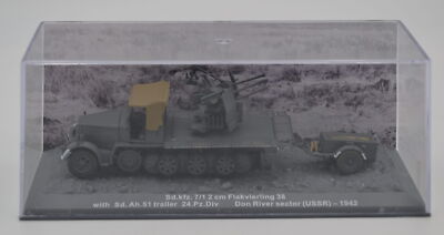 Die Cast 1/72 Tank ''Sd.Kfz. 7/1 - 2 Cm Flakvierling 38 - Don River Sector 19...