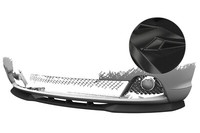 CSR Cup-Spoilerlippe ABS Glossy Mit ABE FüR BMW 3Er E46 Coupe / Cabrio