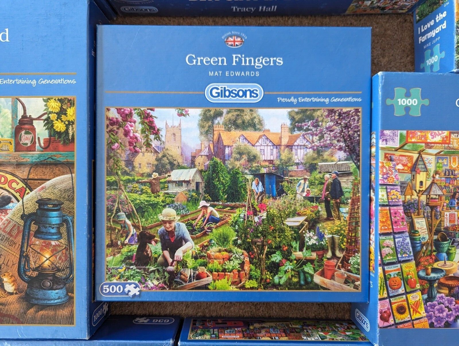 Lot 95 23x Job Lot of USED Varoius Gibson 500/636/1000 Piece Jigsaw