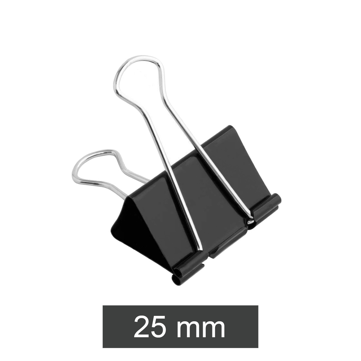 Bulldog Foldback Clips Metal Paper Binder Grip - 19mm, 25mm, 30mm, 41mm, 50mm