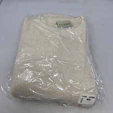 KY Textiles Hempspun Sweater Sweatshirt Crewneck Size Medium  HEMP  USA Made