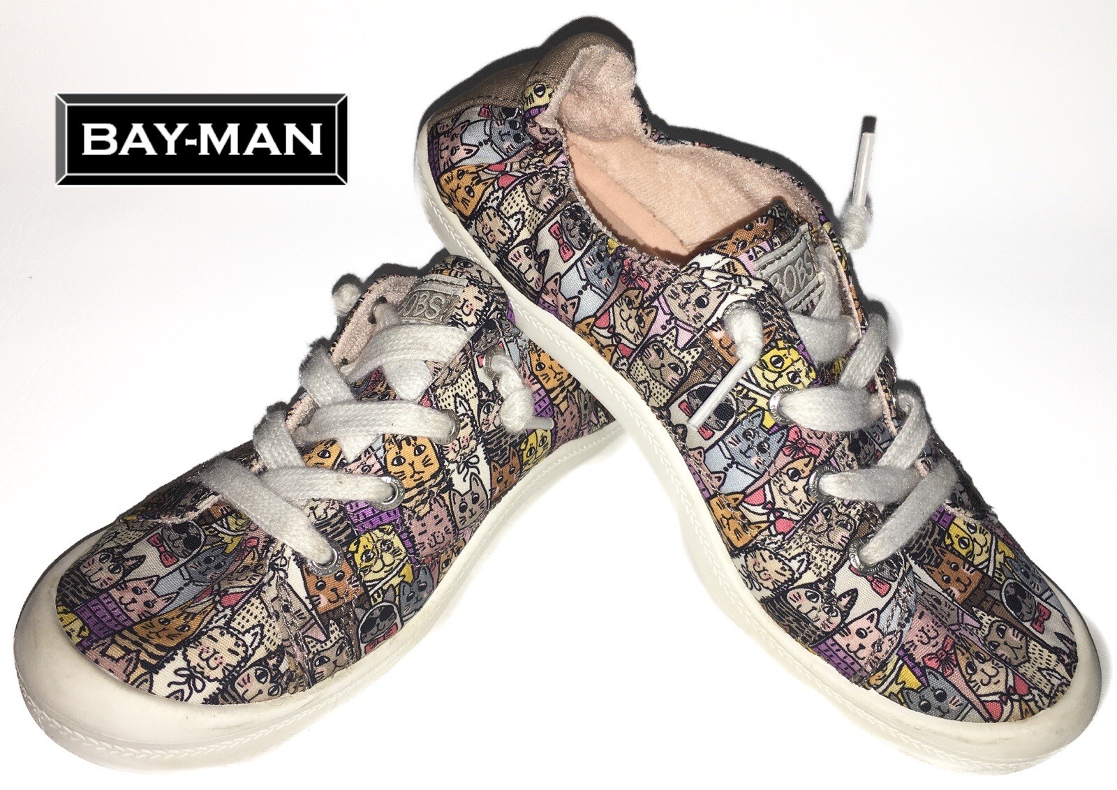 Bobs From Skechers Womens Sneakers Beach Bingo Kitty Cruiser Multi Size