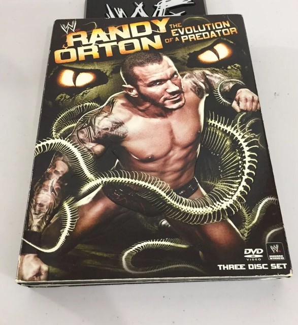 WWE Randy Orton The Evolution Of A Predator 3 Disc Set DVD