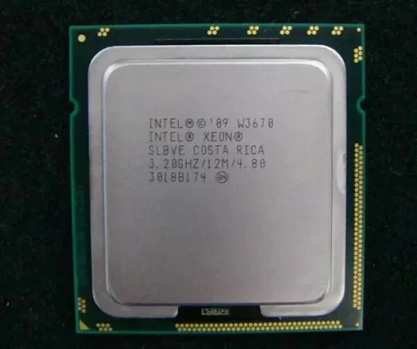 Intel Xeon W3670 SLBVE 3.2 GHz/12M/4.8GT/s Hexa/6-Core LGA 1366 CPU Processor - Image 3 of 4