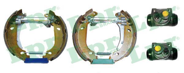 Mâchoires de frein à forte friction thermique pour tambour arrière Renault Clio I 1.9D