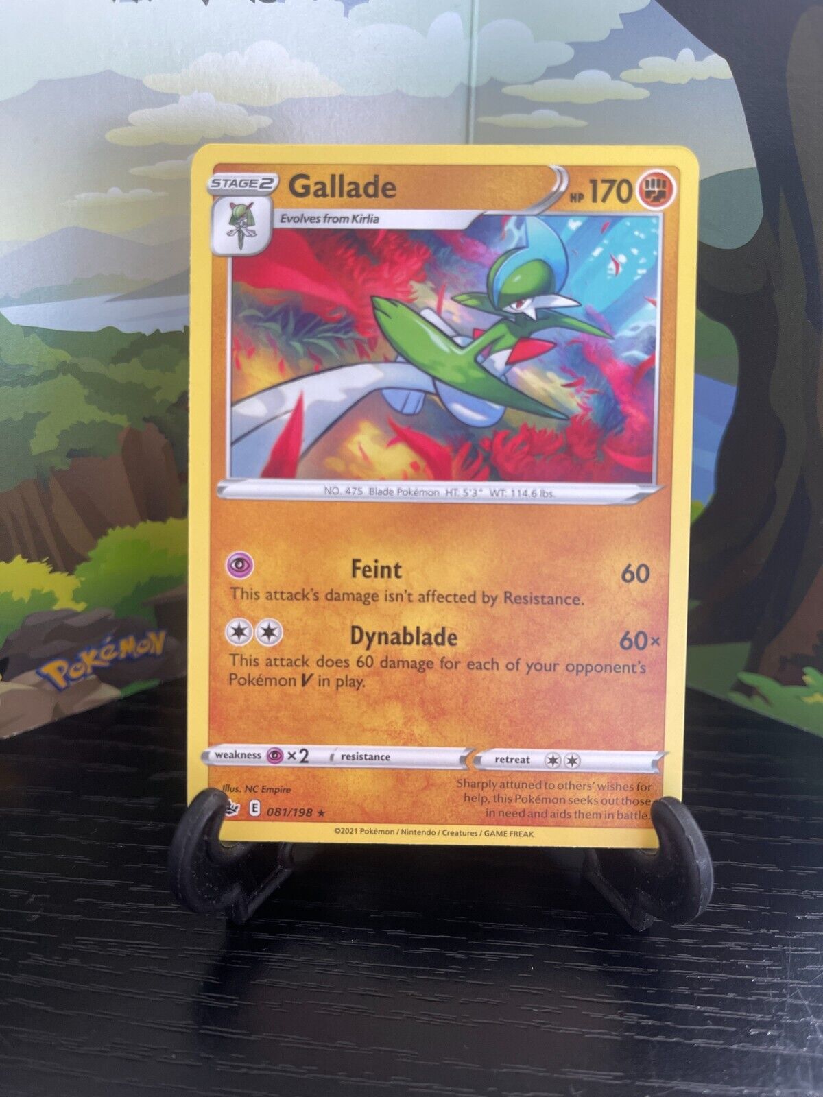 Gallade #81 Prices, Pokemon Chilling Reign