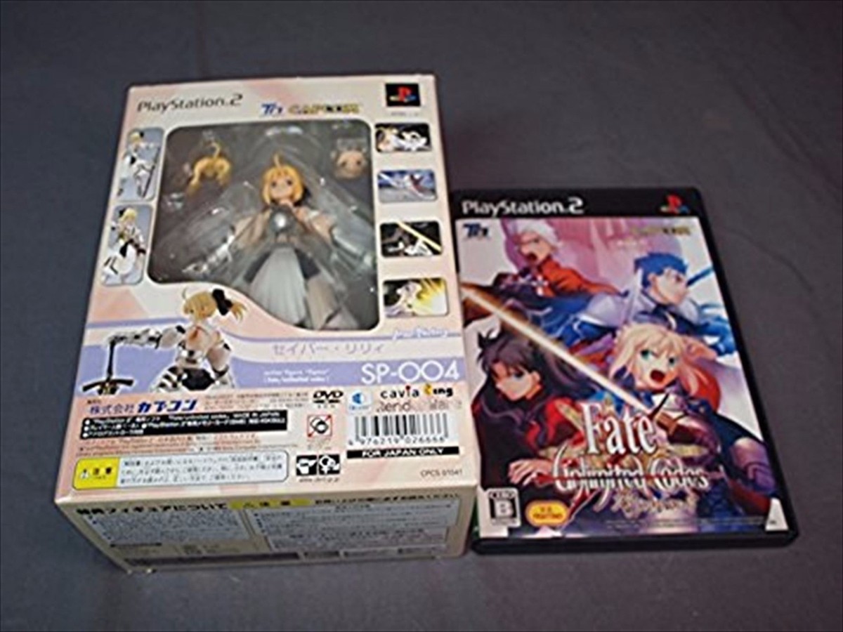 Used PS2 Fate Unlimited Code SP-Box w/Figma Limited Version F/S