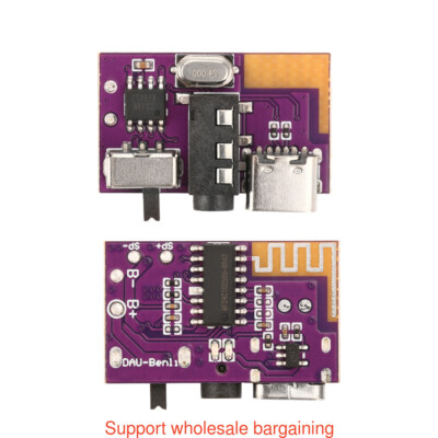 DC3.5V-5V 10W Type-C Bluetooth Mono Audio Amplifier Decoder Board TWS 3.5mm DIY