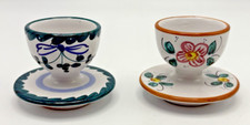 2) Italian Artisan Italy Hand painted 2 Tall ...