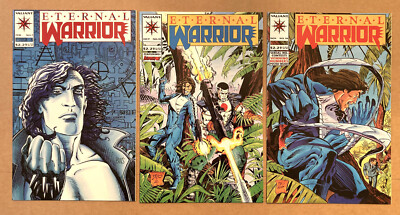 Valiant: Eternal Warrior #7,15,16,19,20,26,28,29,30 (1993-1995) Bagged and Board