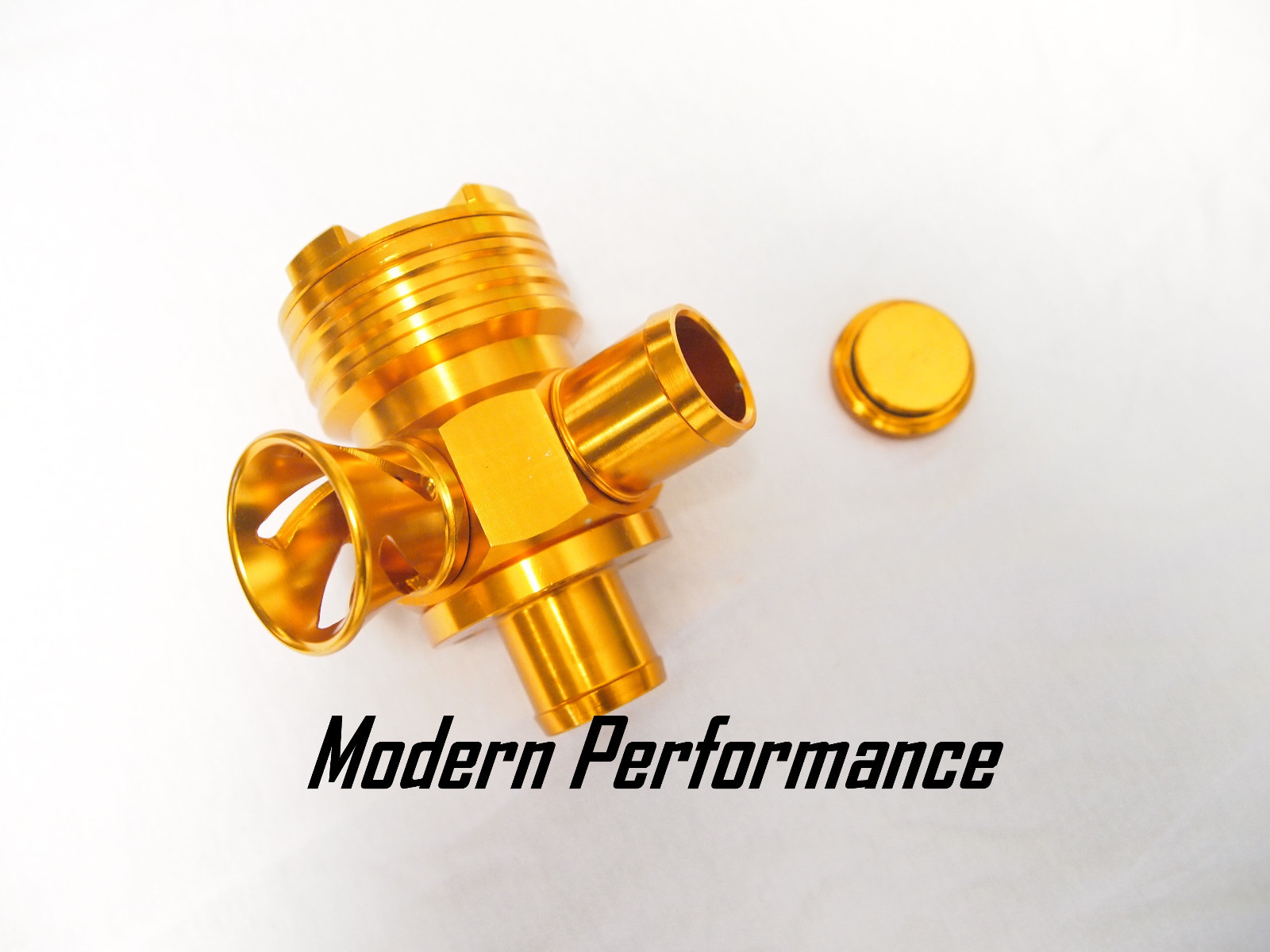 GOLD Diverter Splitter Turbo Blowoff Valve VW 1.8T Golf Jetta Beetle A4
