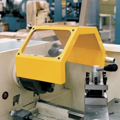 TPS500 Rockford Systems Small, Steel, Lathe Chuck Shields, 18.25'', with Window