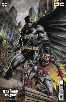 Batman And Robin #3 Cover B David Finch Card Stock Variant comic book
