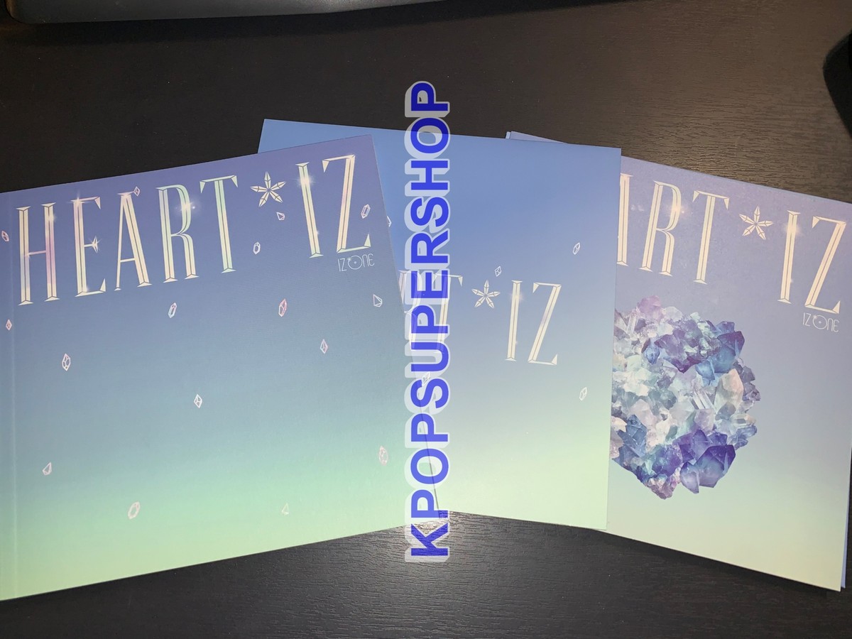 IZ*ONE 2nd Mini Album Heart IZ CD Sapphire Group Ver 2 Chaeyeon