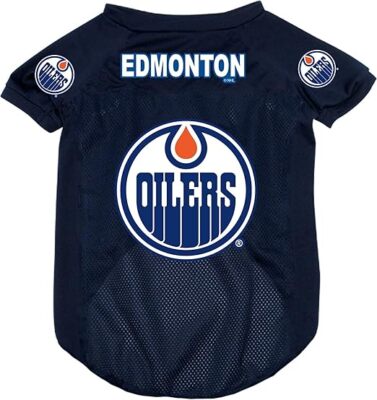 Edmonton Oilers NHL X-Large XL Mesh Pet Dog Jersey~SEE AD for