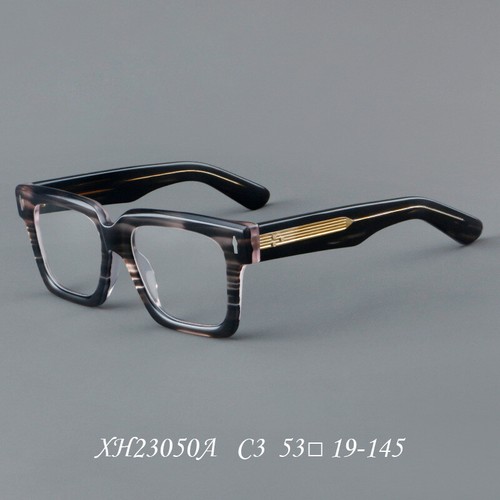 Retro Eckige Lesebrille Herren Damen Lesebrille Acetat Brillengestell - Bild 21 von 28