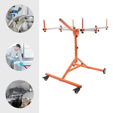 180° Rotatable Multifunction Paint Stand Movable Automotive Paint Booth Orange